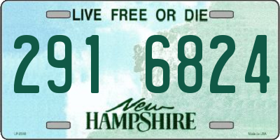 NH license plate 2916824
