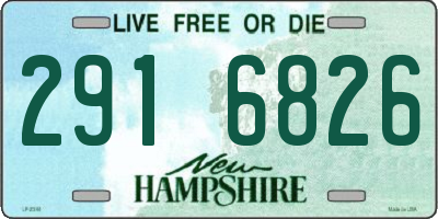 NH license plate 2916826
