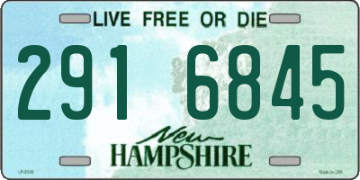 NH license plate 2916845