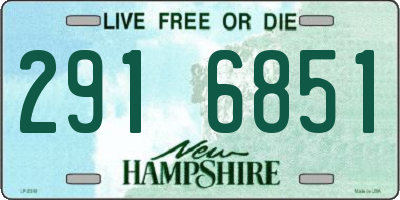 NH license plate 2916851