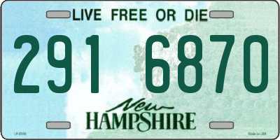 NH license plate 2916870
