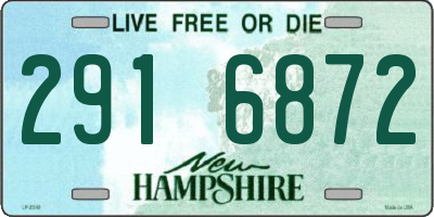 NH license plate 2916872