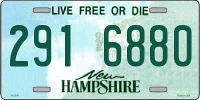 NH license plate 2916880