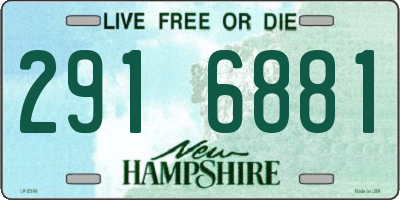 NH license plate 2916881
