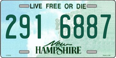 NH license plate 2916887