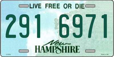 NH license plate 2916971