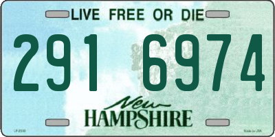 NH license plate 2916974