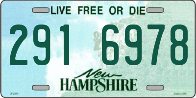 NH license plate 2916978