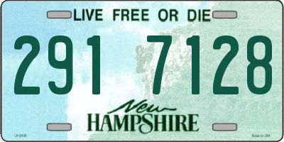 NH license plate 2917128