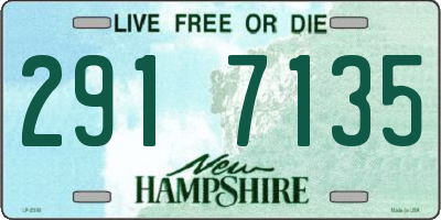 NH license plate 2917135