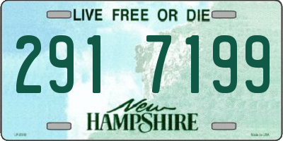 NH license plate 2917199
