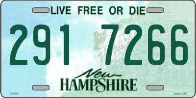 NH license plate 2917266