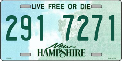 NH license plate 2917271