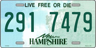 NH license plate 2917479