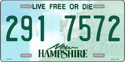 NH license plate 2917572