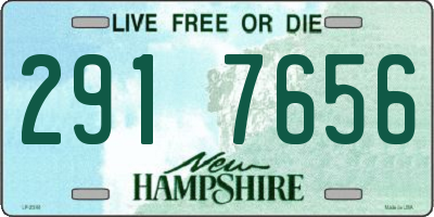 NH license plate 2917656
