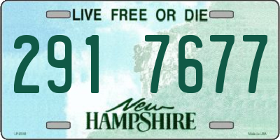NH license plate 2917677