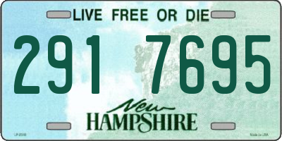 NH license plate 2917695