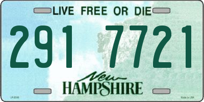 NH license plate 2917721