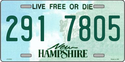 NH license plate 2917805