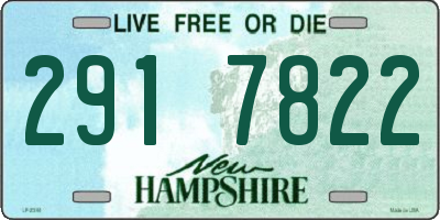 NH license plate 2917822