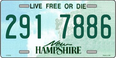 NH license plate 2917886