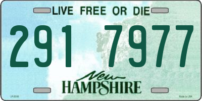 NH license plate 2917977