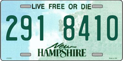 NH license plate 2918410