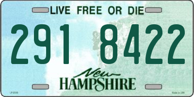 NH license plate 2918422