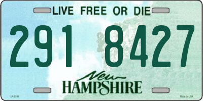 NH license plate 2918427