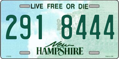 NH license plate 2918444