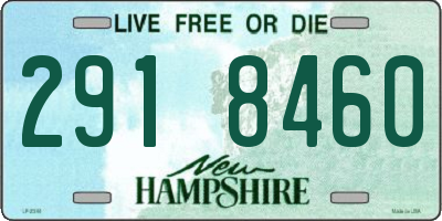 NH license plate 2918460