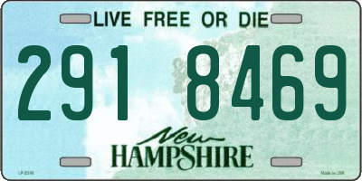 NH license plate 2918469