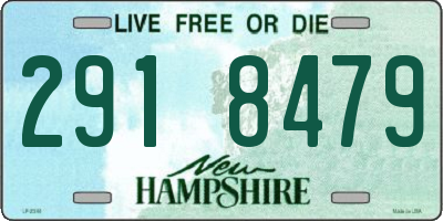 NH license plate 2918479