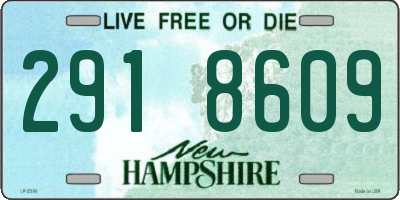 NH license plate 2918609
