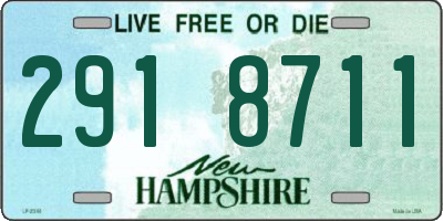 NH license plate 2918711
