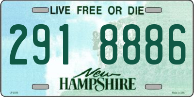 NH license plate 2918886