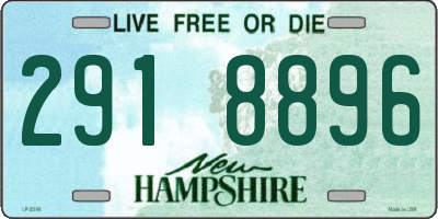NH license plate 2918896