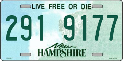 NH license plate 2919177