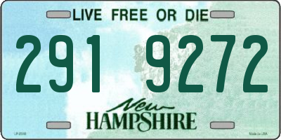 NH license plate 2919272