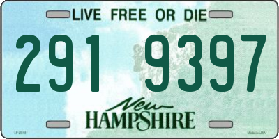 NH license plate 2919397