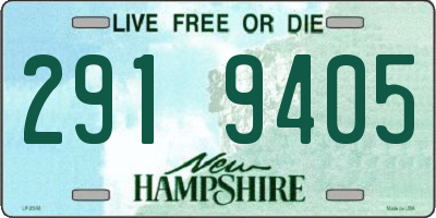 NH license plate 2919405