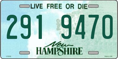 NH license plate 2919470