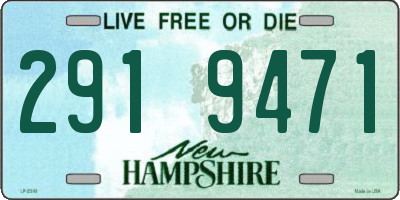 NH license plate 2919471