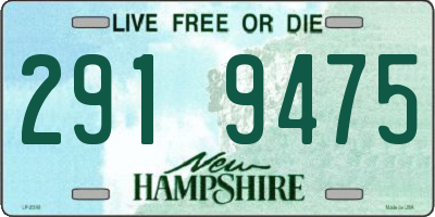 NH license plate 2919475