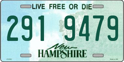 NH license plate 2919479