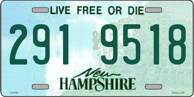 NH license plate 2919518