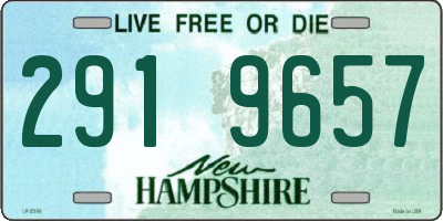 NH license plate 2919657