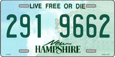 NH license plate 2919662