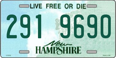 NH license plate 2919690